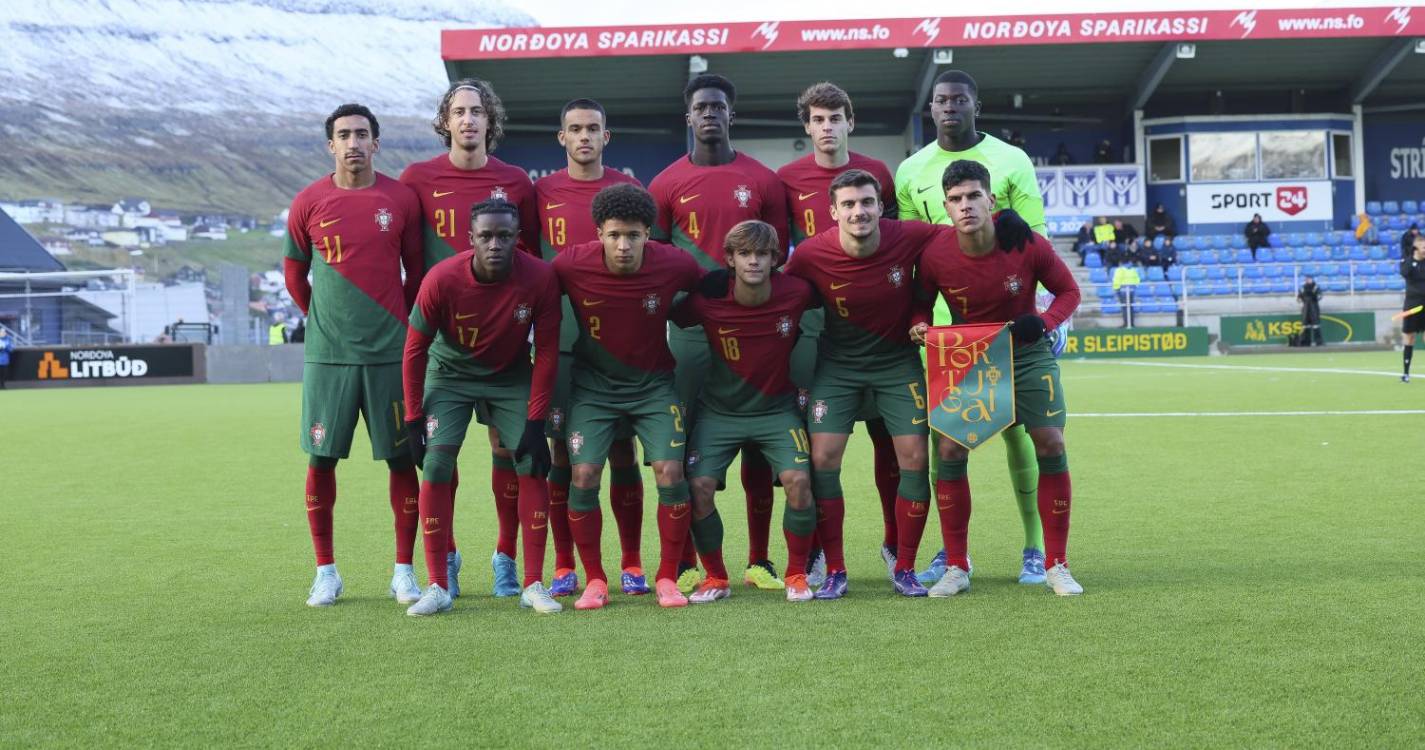 Portugal apura-se para o Euro2025 de sub-21 com triunfo nas Ilhas Faroé