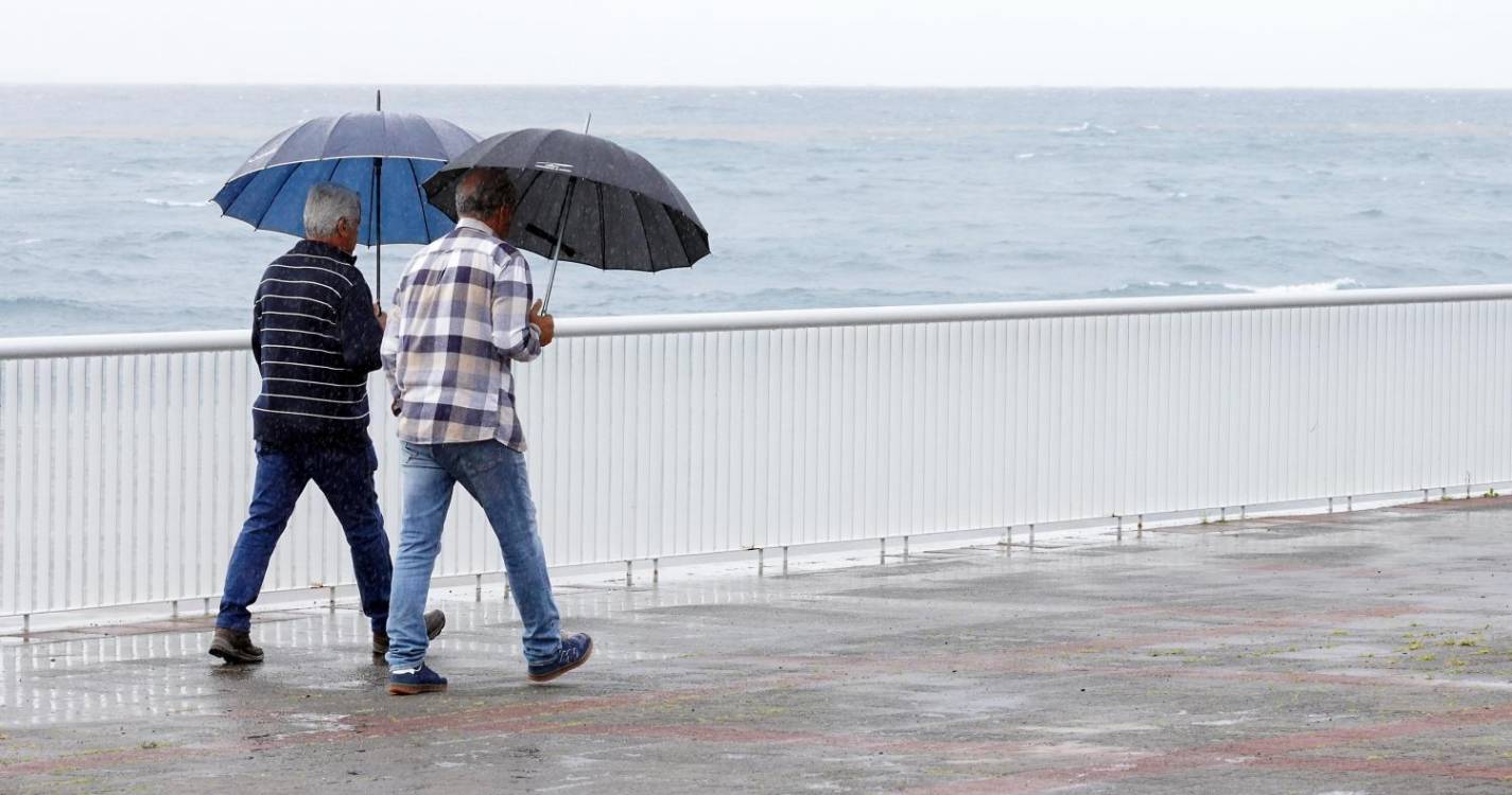 Prolongado aviso de vento e agitação marítima fortes