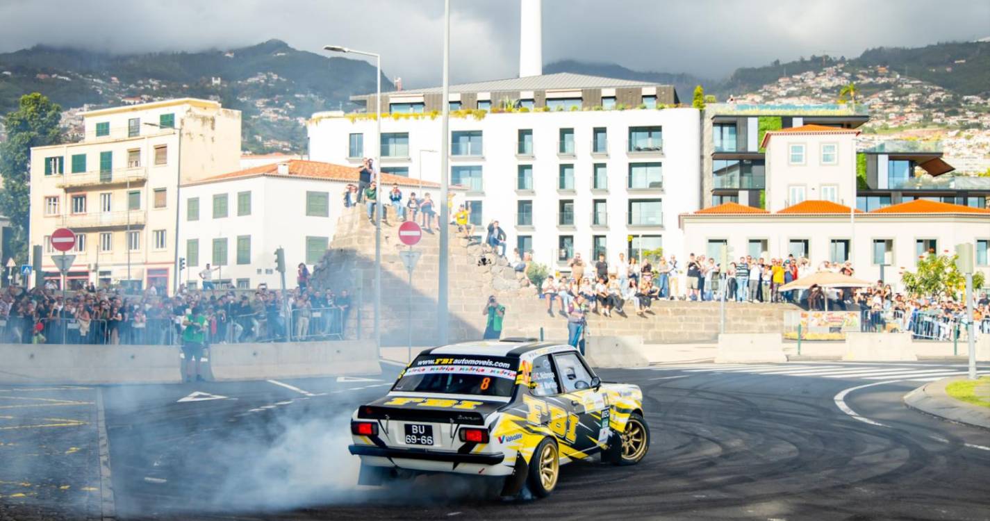 Público vibrou com ‘slalom’ do Rally Madeira Legend