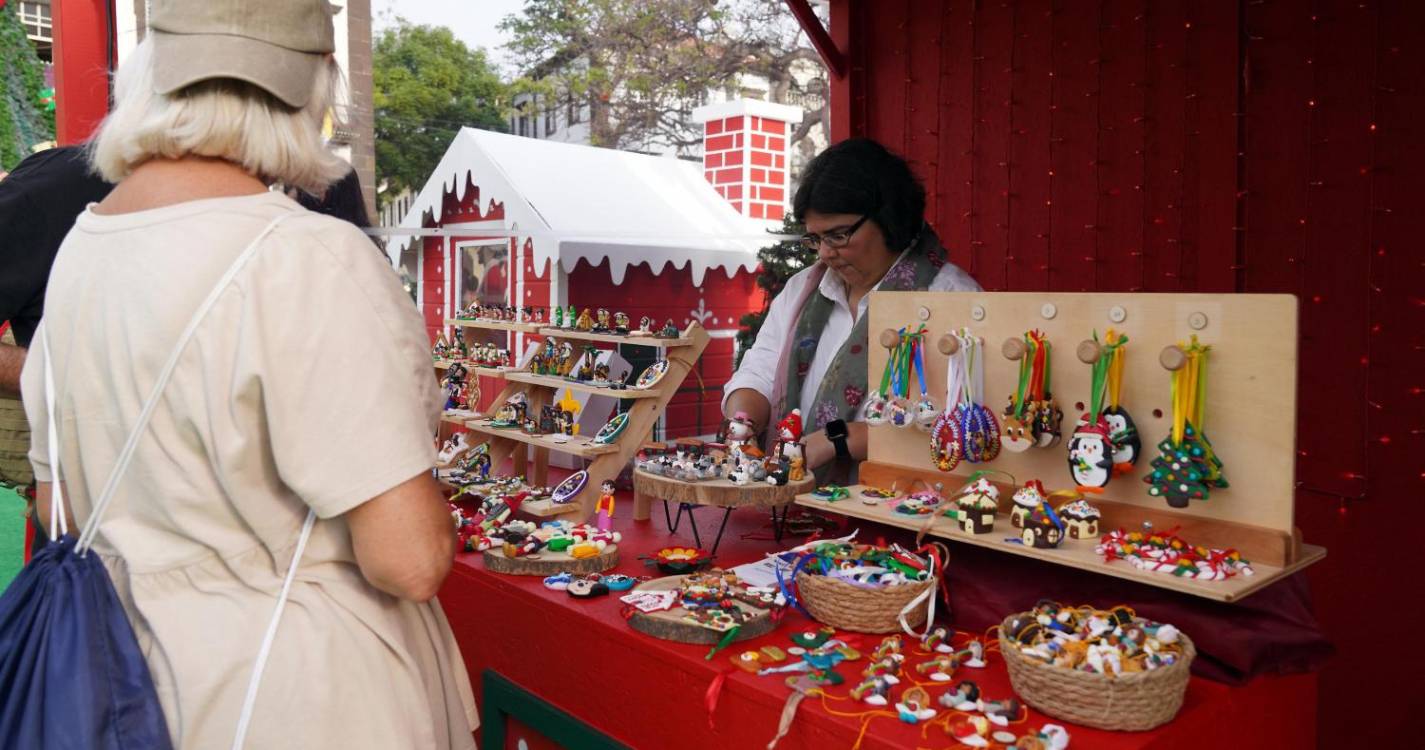 Pai Natal abriu Aldeia Natal no Funchal (com fotos)