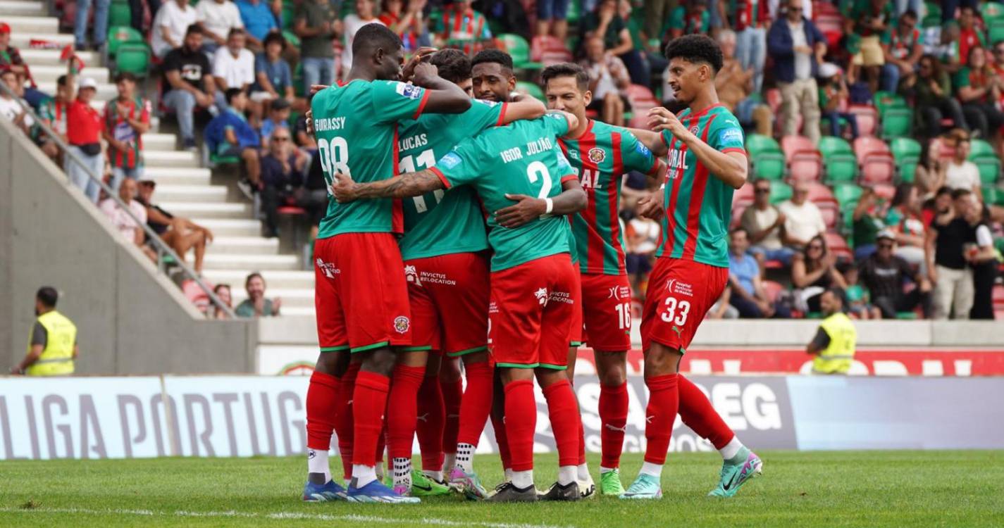 Marítimo vence Leiria e sobe ao 3.º lugar à condição