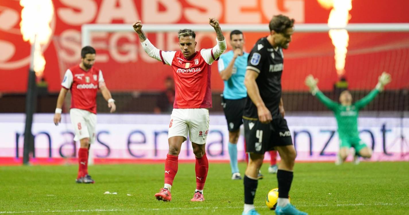 Taça da Liga: SC Braga marca encontro com o Benfica nas meias finais