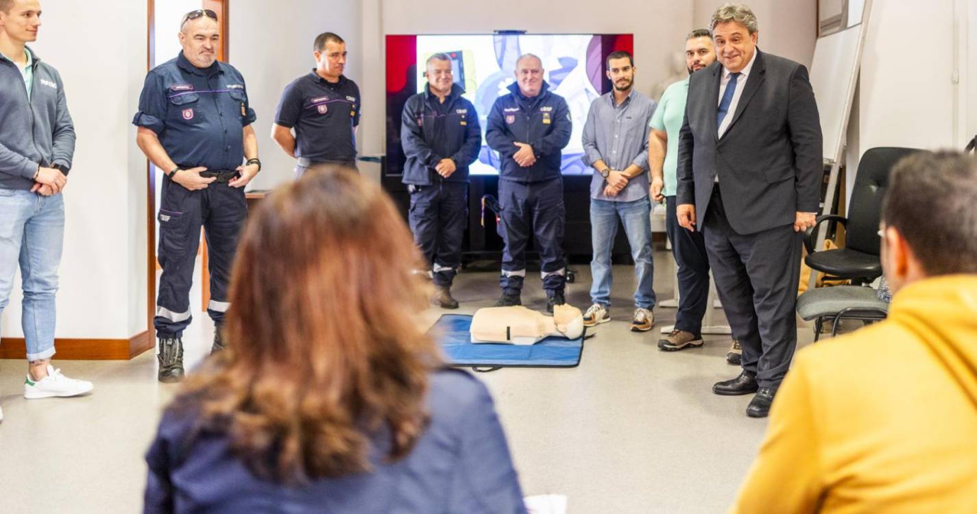 Tirocínio em Suporte Básico de Vida e Desfibrilhação Automática Externa nos Bombeiros Sapadores do Funchal