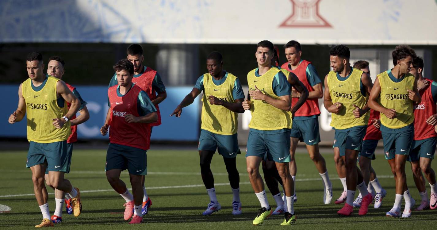 Euro2024: Ronaldo e Rúben Neves falham primeira semana do estágio de Portugal