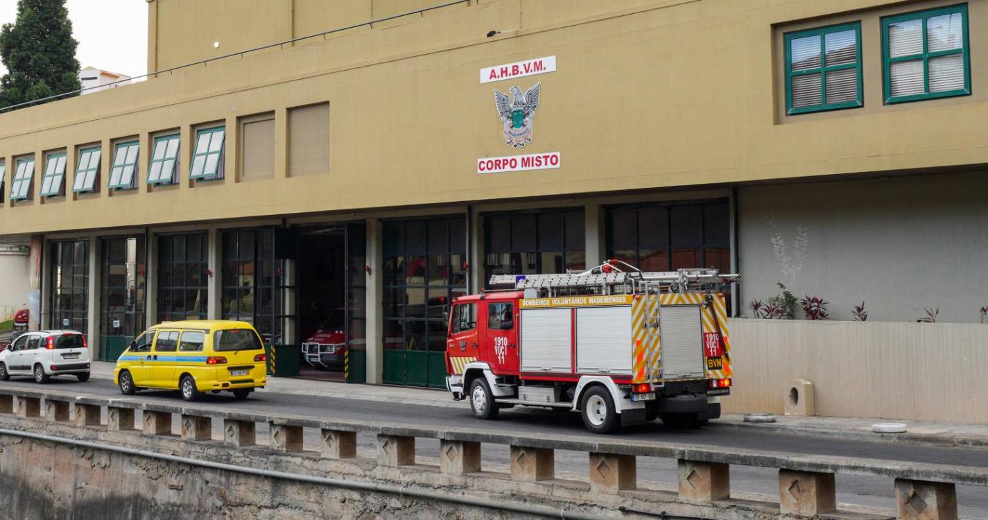 Suspeita de incêndio no Funchal mobiliza bombeiros