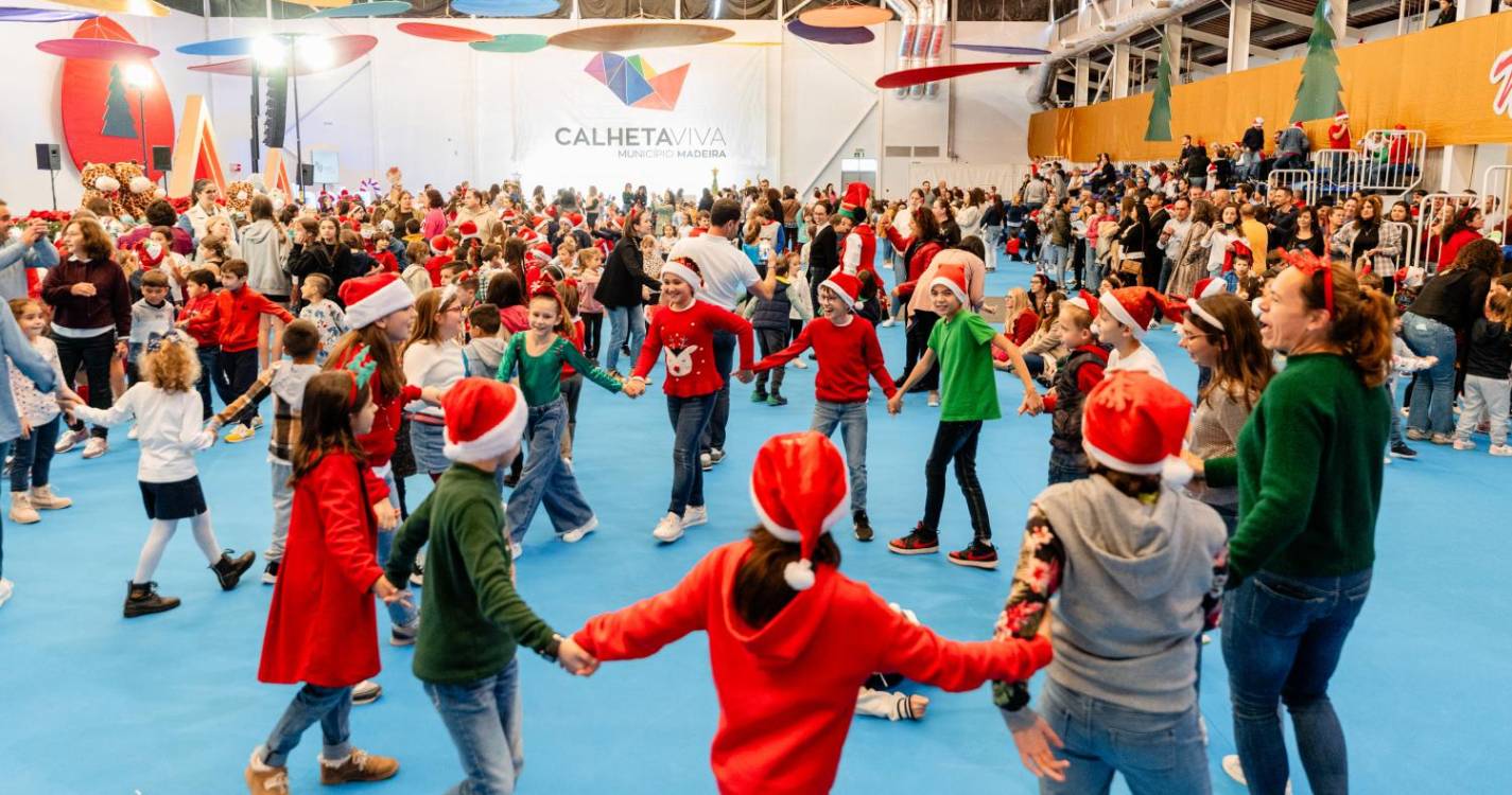 750 crianças da Calheta assinalam Natal amanhã em festa cheia de surpresas