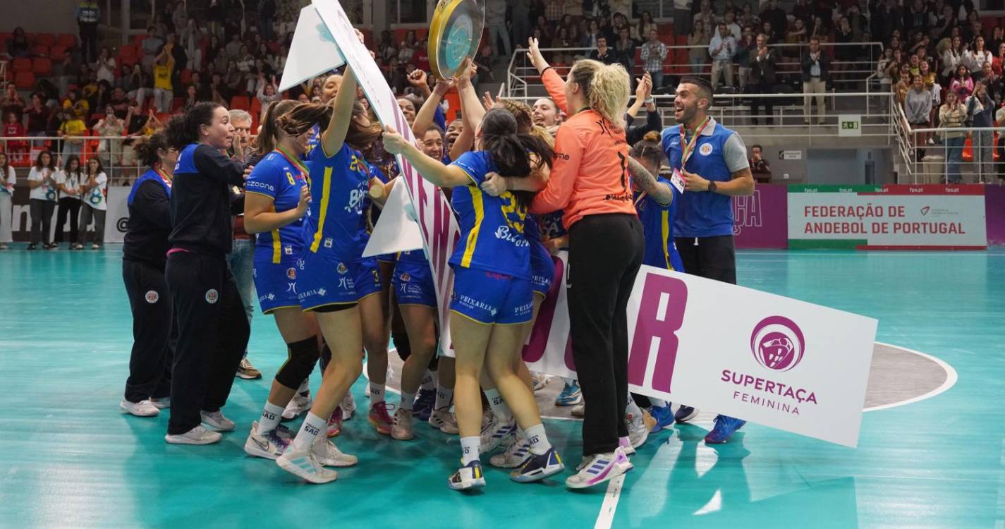 Veja algumas imagens da conquista da Supertaça pela equipa feminina do Madeira SAD