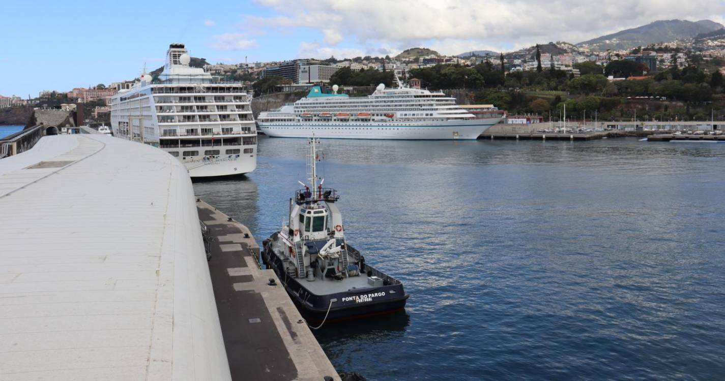 Dois navios trazem mais de 2 mil pessoas ao Funchal