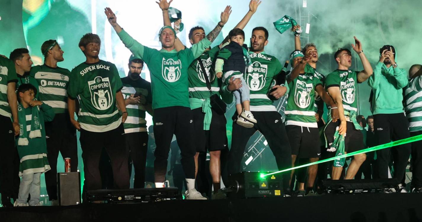 Sporting campeão: Festa de arromba e promessa de bicampeonato (com fotos e vídeos)