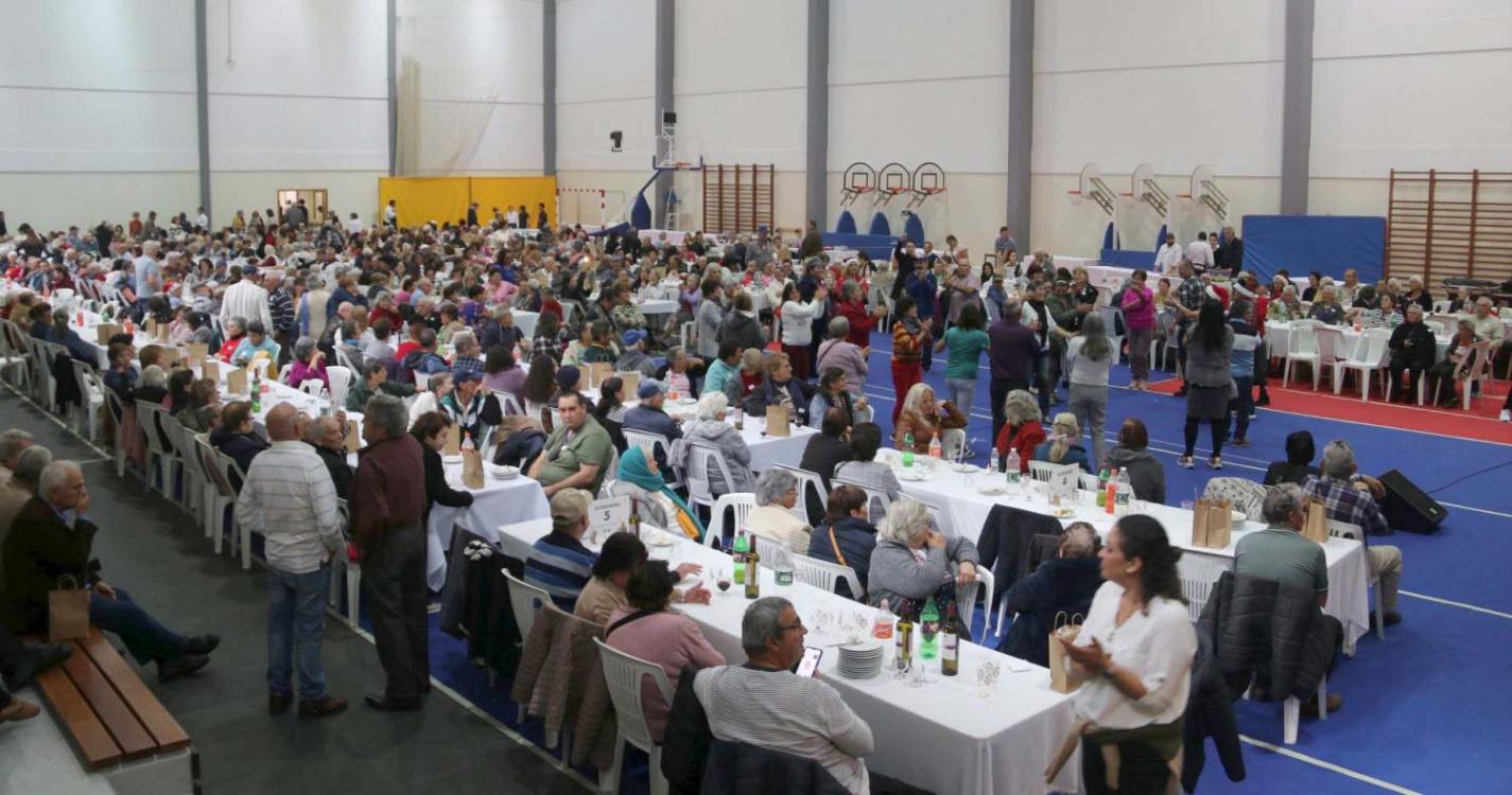 700 pessoas participaram no almoço sénior da Ribeira Brava