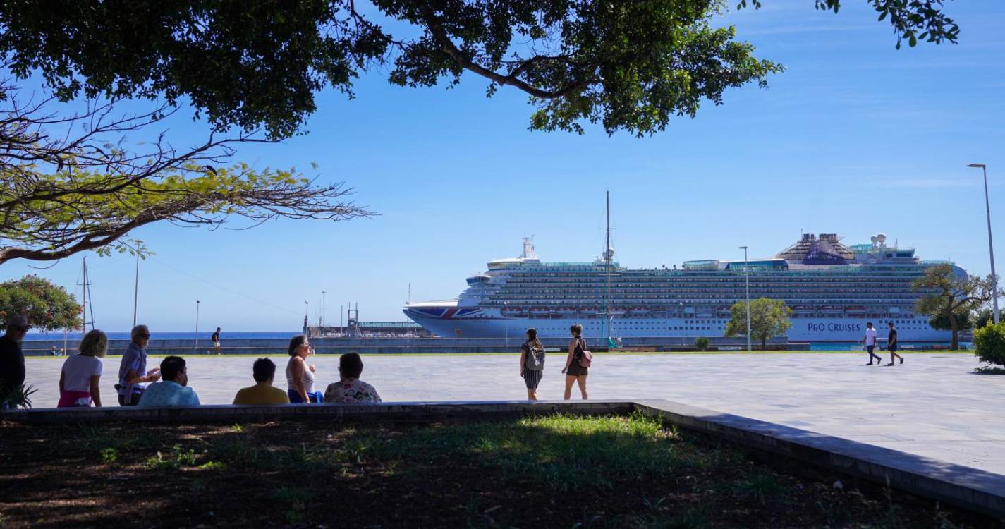 Menos 44 cruzeiros nos Portos da Madeira do que em 2022