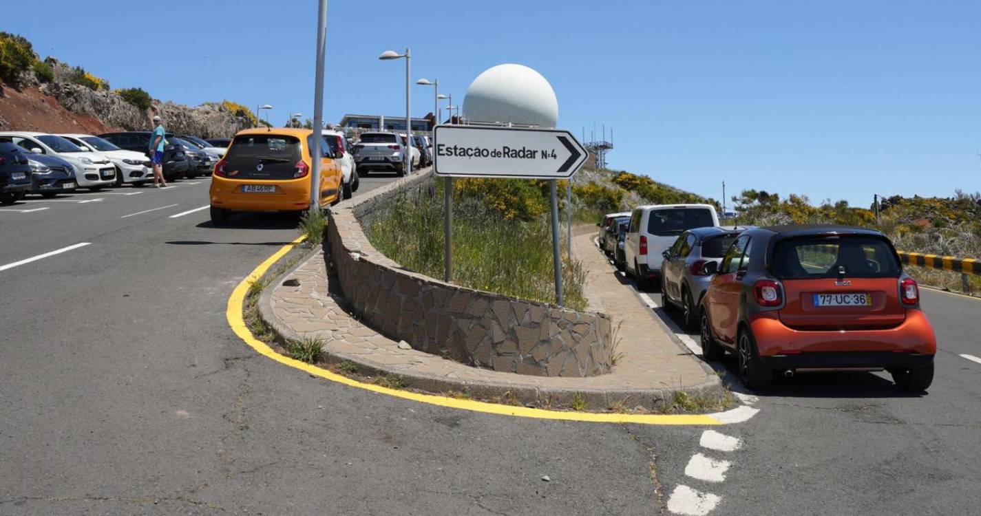 Acesso de carro ao Pico do Areeiro será controlado por painéis eletrónicos e estacionamentos pagos