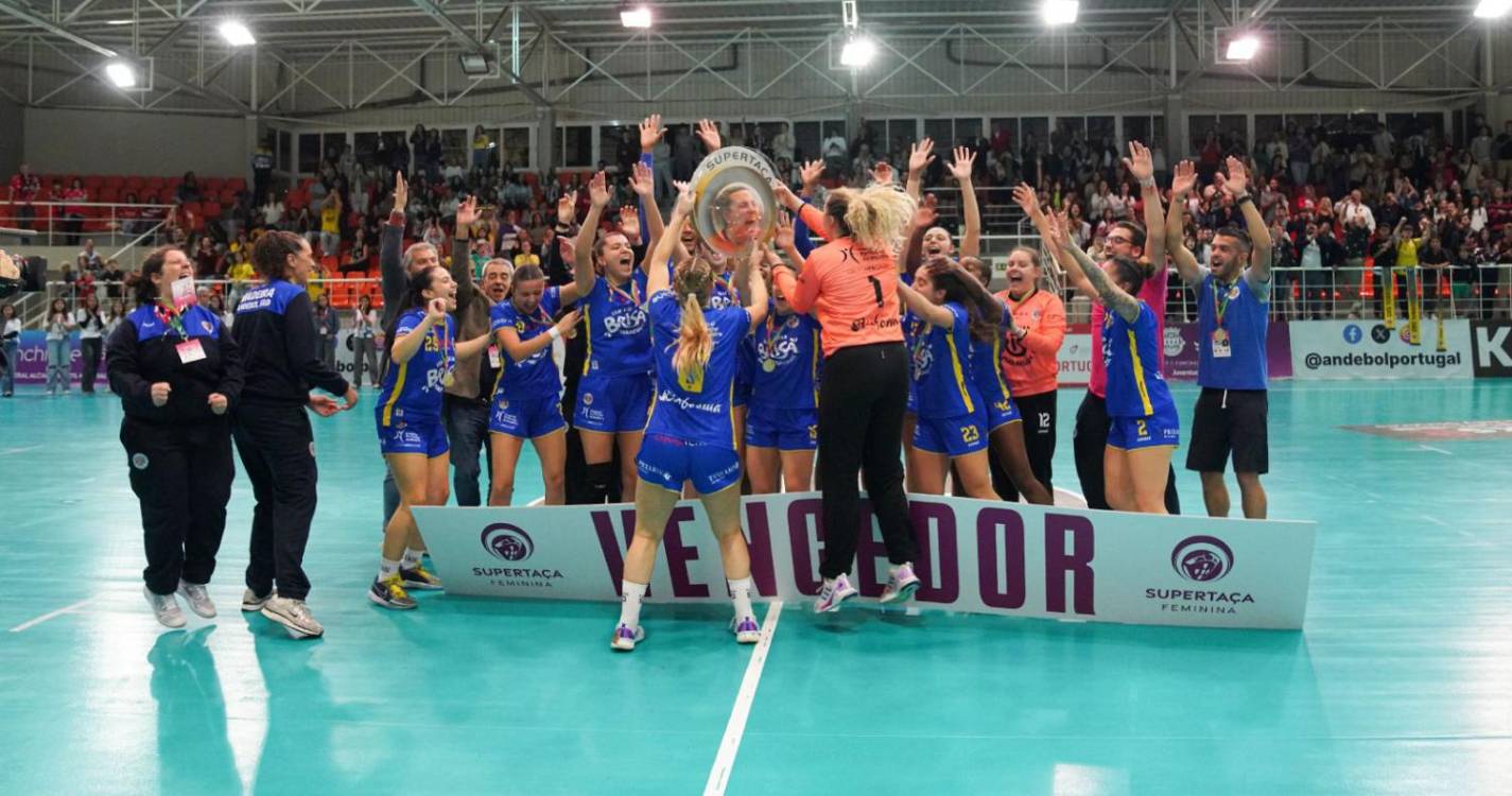 Veja algumas imagens da conquista da Supertaça pela equipa feminina do Madeira SAD