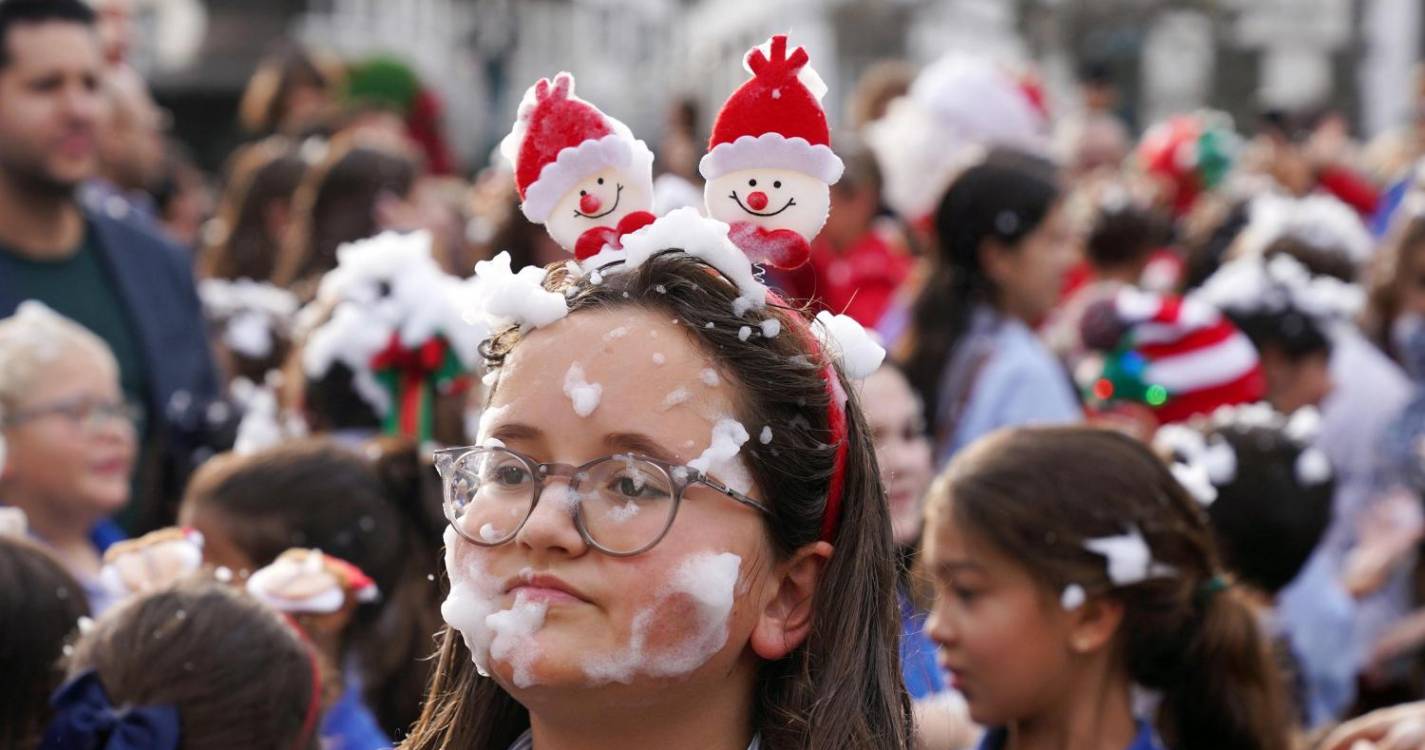 Pai Natal abriu Aldeia Natal no Funchal (com fotos)