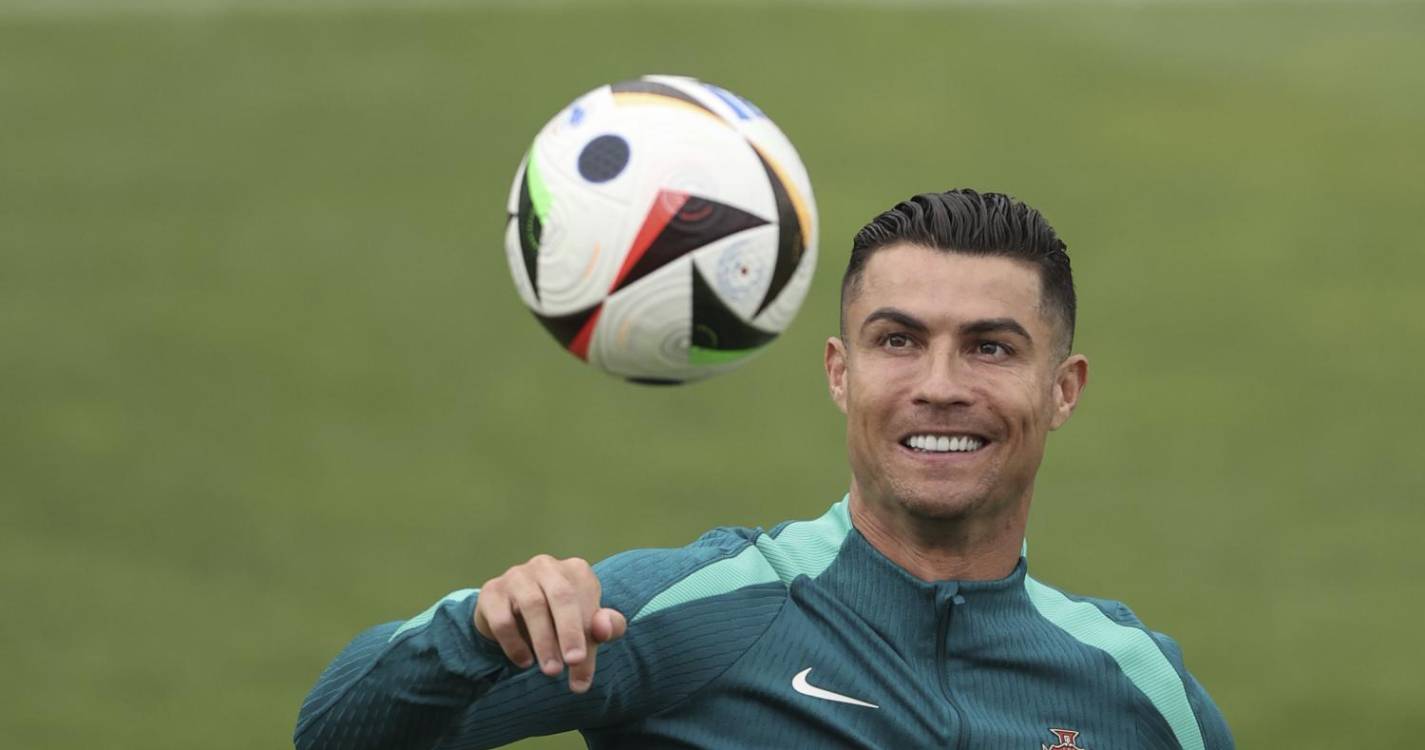 Euro2024: Cristiano Ronaldo orgulhoso de recorde e com vontade de vencer Europeu