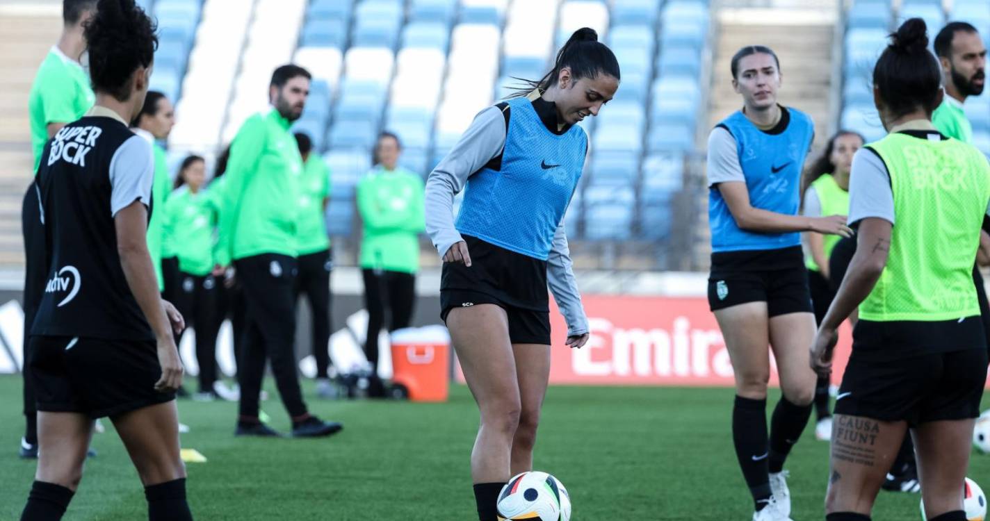 ’Champions’ feminina: Sporting de Telma e Fátima eliminado pelo Real