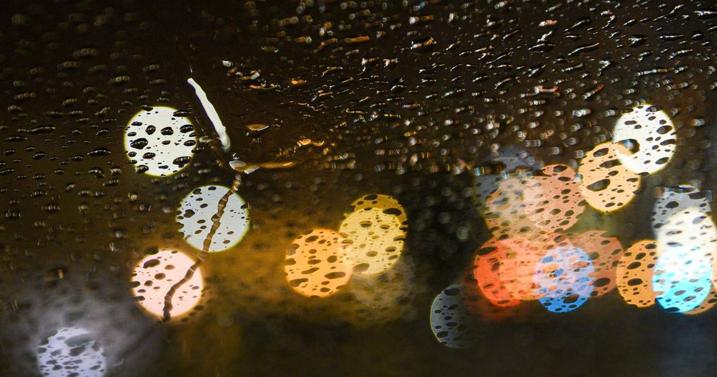 Chuva acumulada no Funchal nos 21,7mm desde início do dia. Chão do Areeiro ultrapassou os 66mm