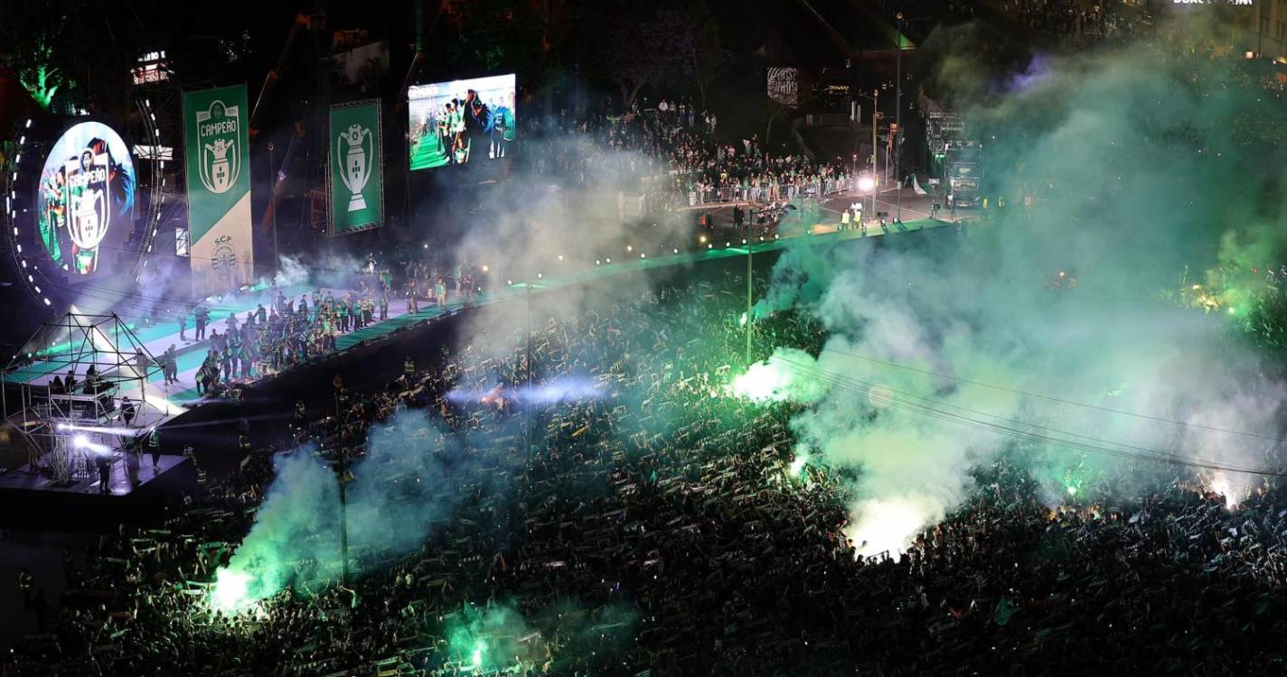 Sporting campeão: Festa de arromba e promessa de bicampeonato (com fotos e vídeos)