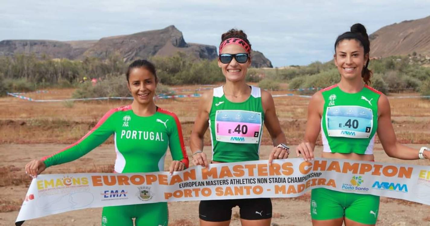 Atletismo: Trio madeirense conquista ouro no Porto Santo