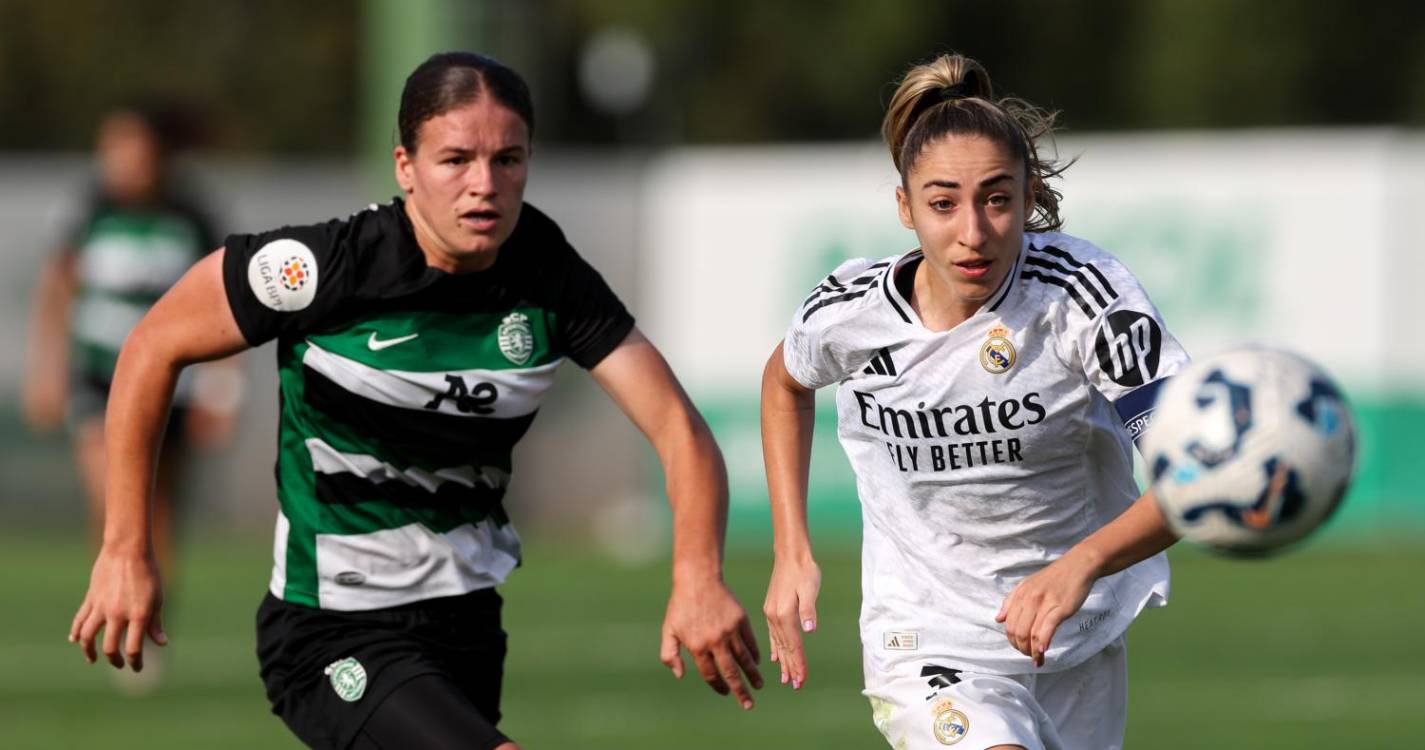 Champions Feminina: Sporting perde com Real Madrid nos descontos