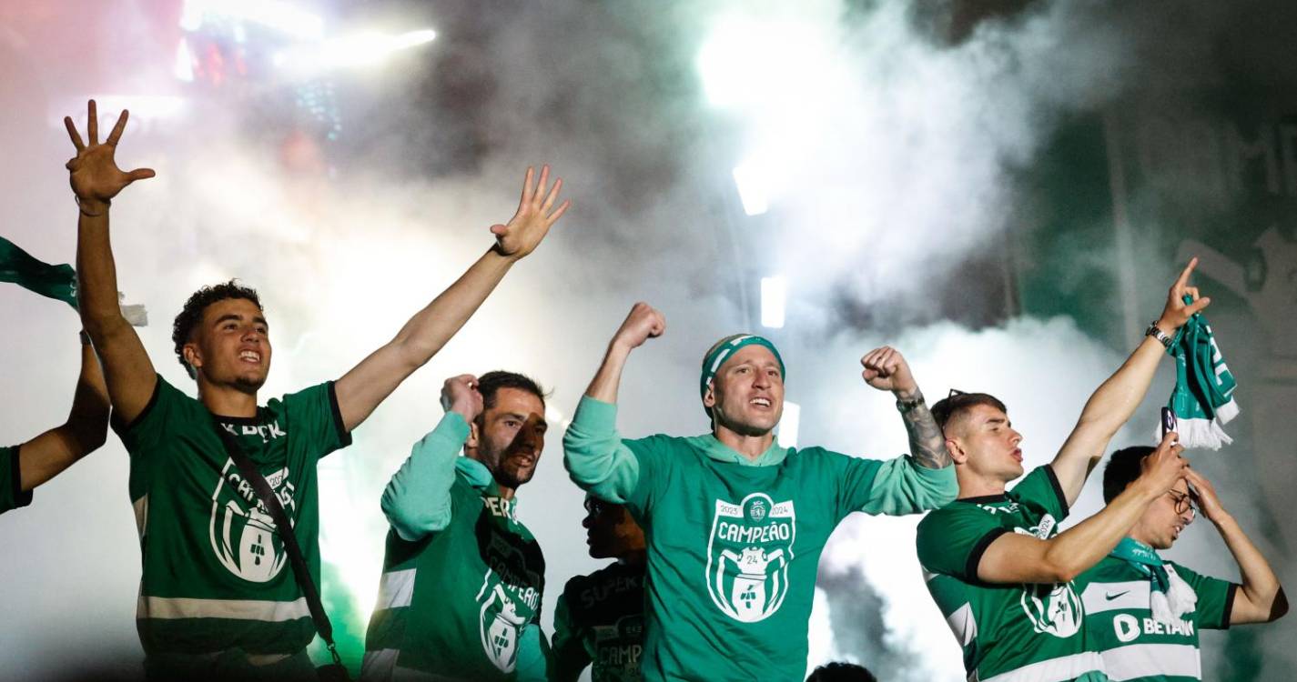 Sporting campeão: Festa de arromba e promessa de bicampeonato (com fotos e vídeos)