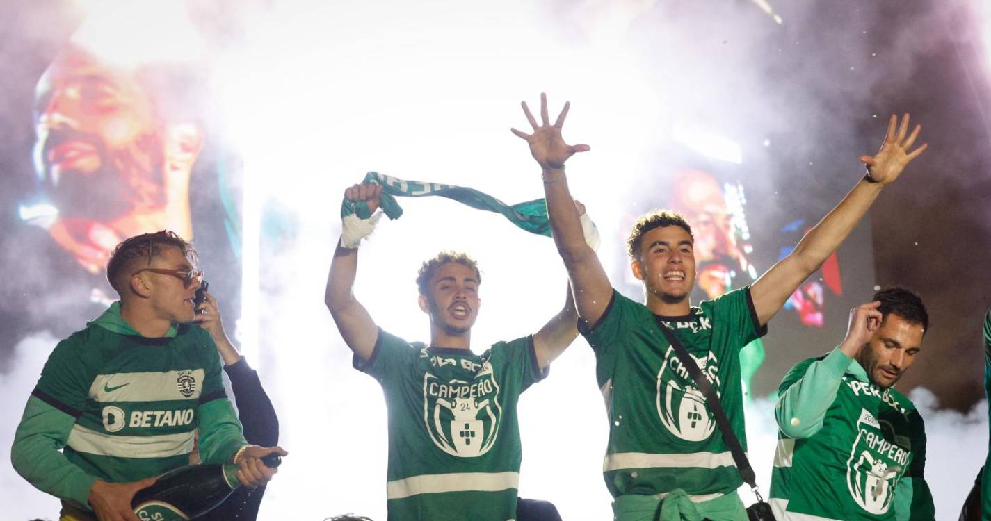 Sporting campeão: Festa de arromba e promessa de bicampeonato (com fotos e vídeos)