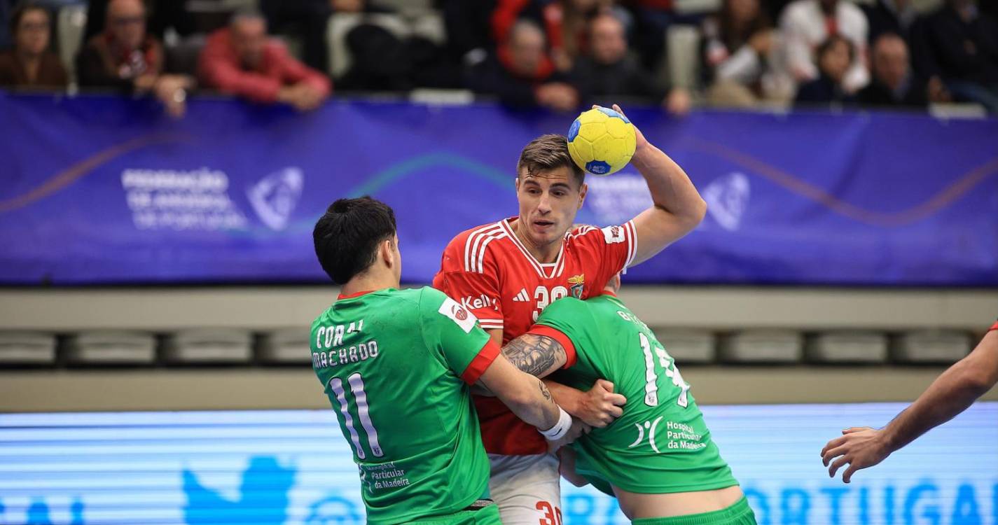 Supertaça Andebol: Marítimo derrotado na meia-final com Benfica