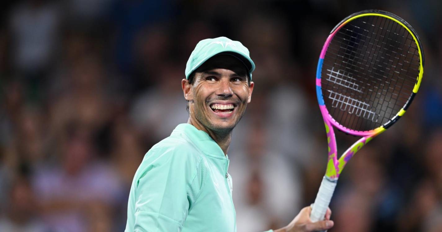 Nadal prossegue regresso vitorioso e está nos quartos de final de Brisbane