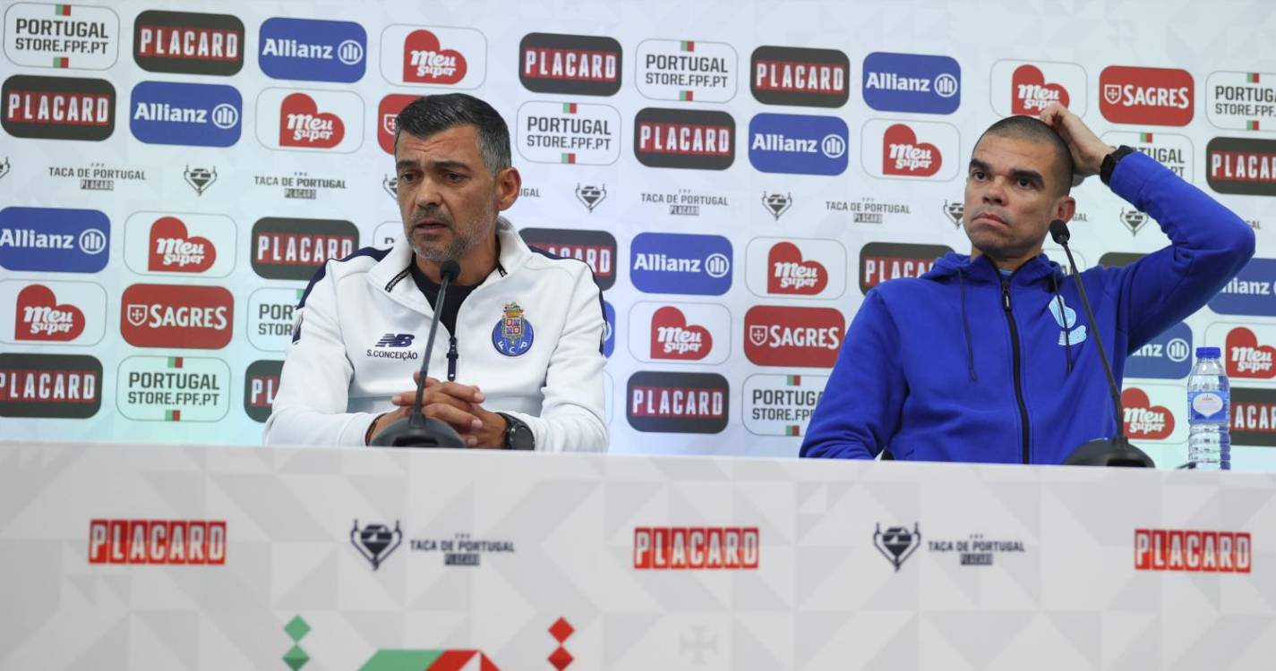 Taça de Portugal: Pepe está a recuperar, mas falha final