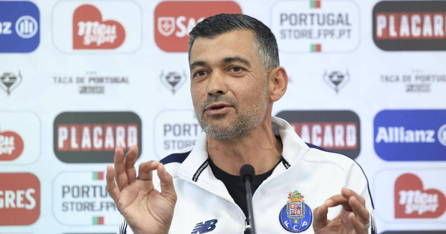 Taça de Portugal: Sérgio Conceição quer equipa fiel aos seus princípios