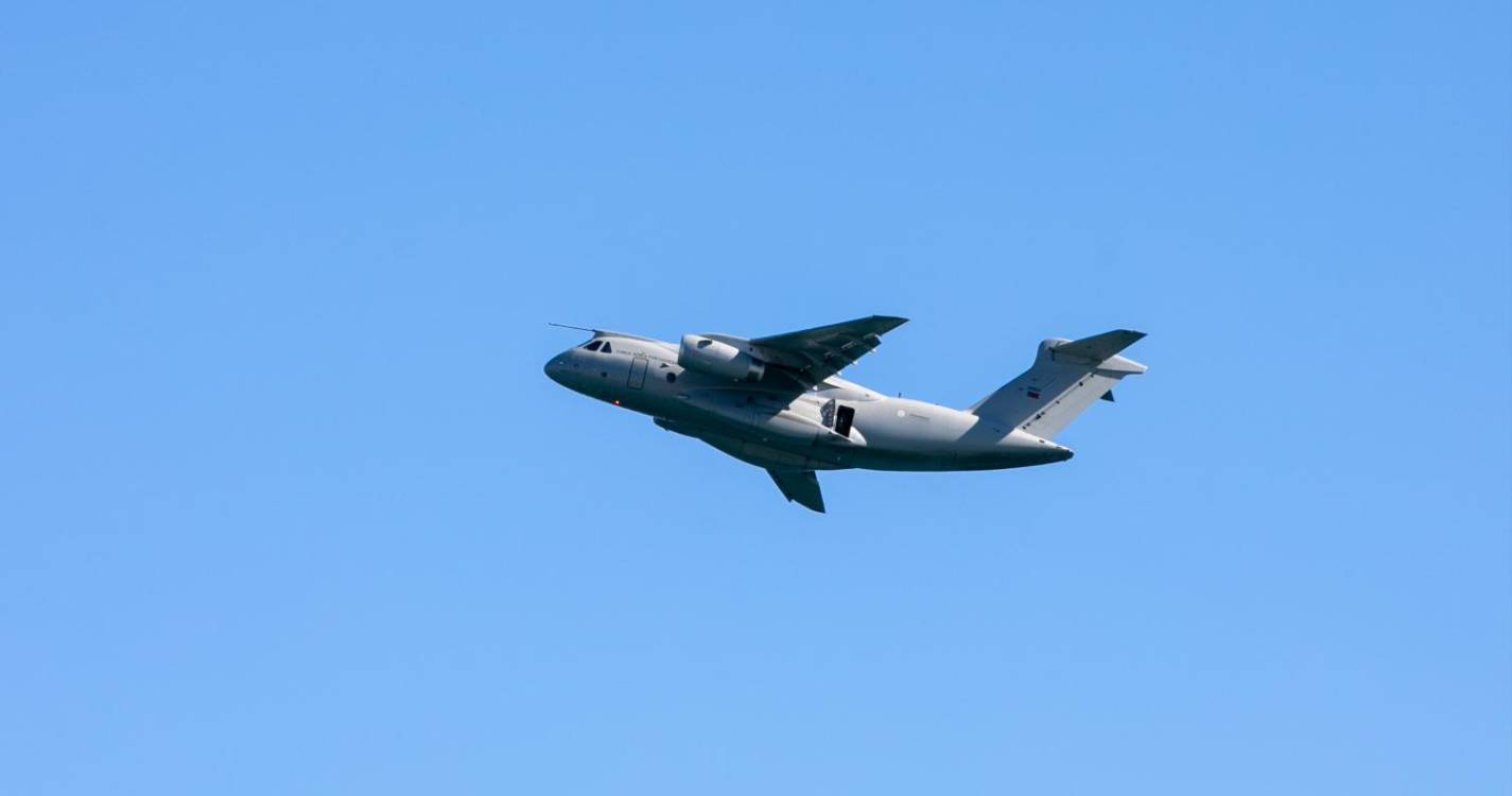 Força Aérea transporta doente entre o Porto Santo e a Madeira