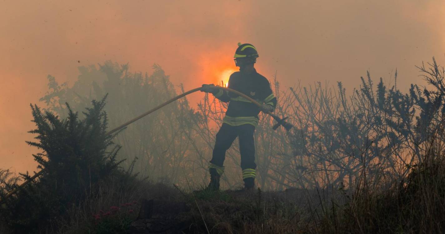 Perigo máximo de incêndio rural em mais de 100 concelhos do continente