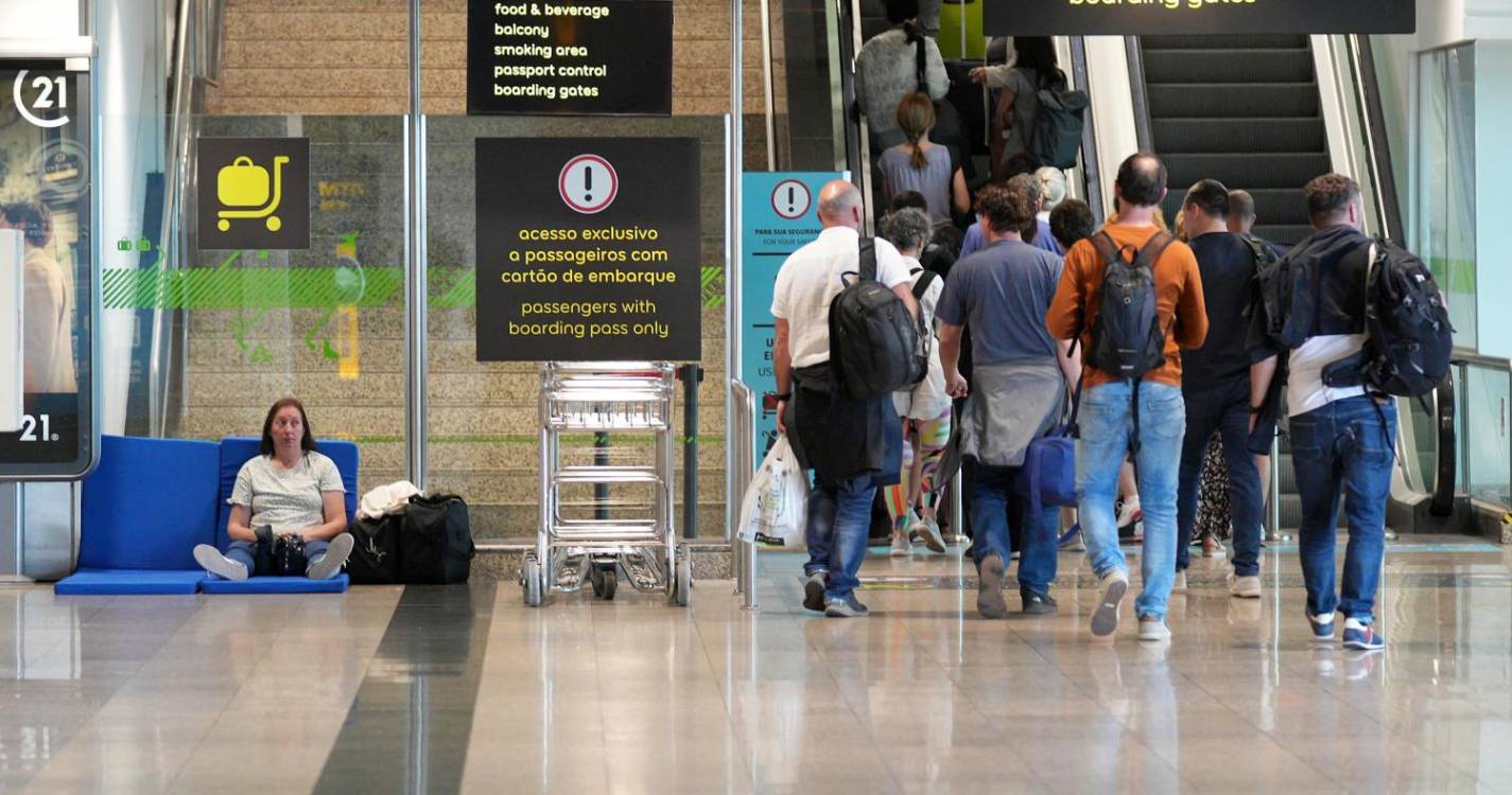 Passageiros nos aeroportos aumentam quase 19% em 2023 para 67,5 milhões