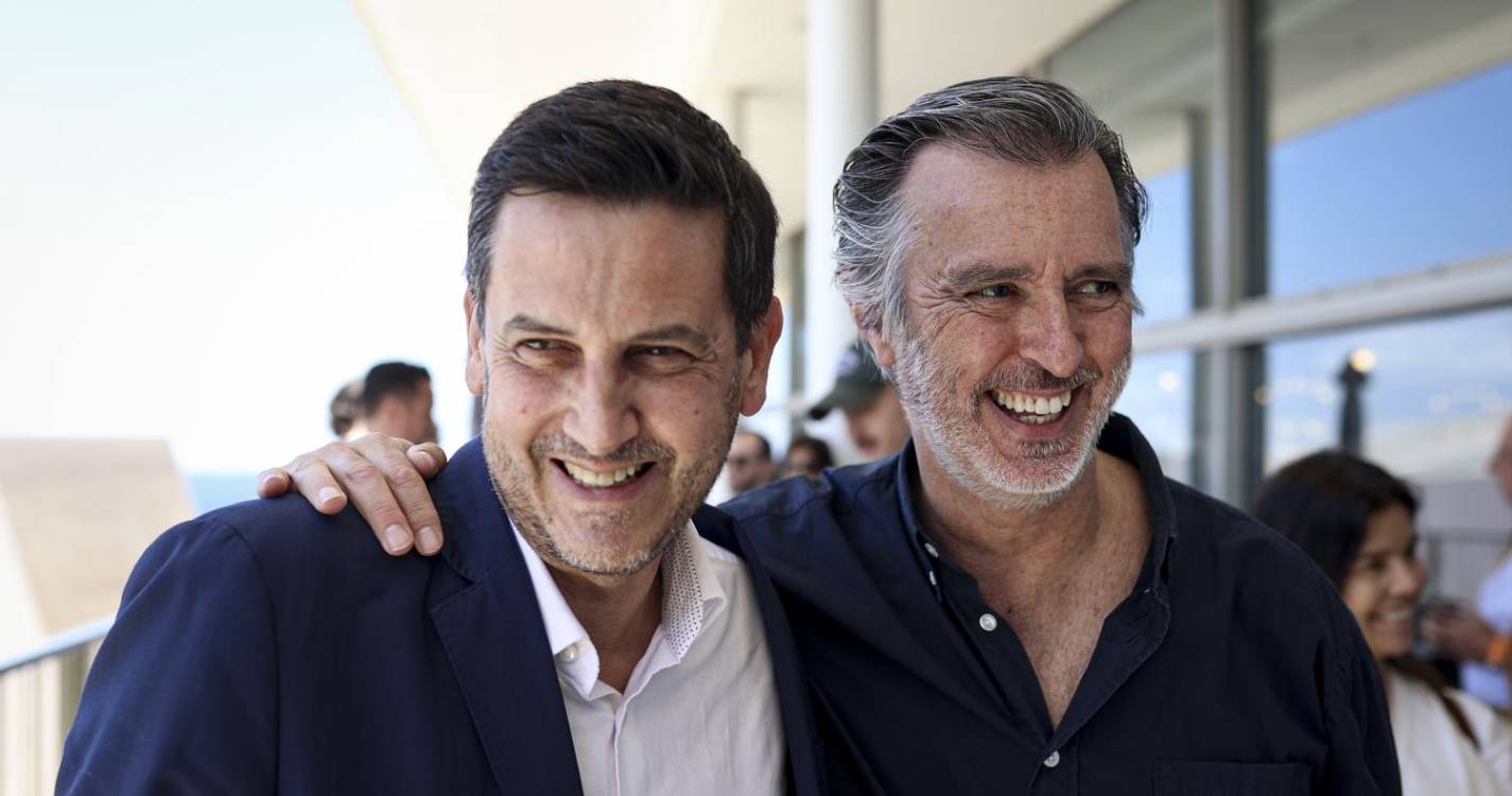Rui Rocha e João Cotrim Figueiredo na Madeira em campanha com Nuno Morna