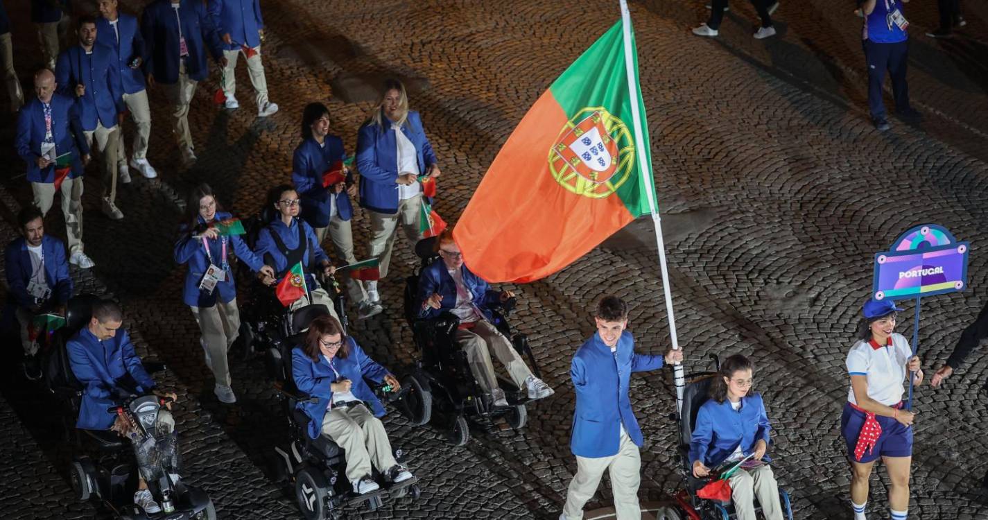 Veja algumas imagens da Cerimónia de Abertura dos Jogos Paralímpicos