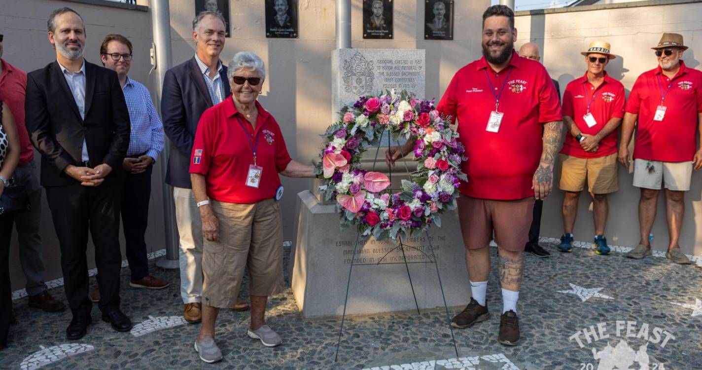 Rafaela e Teles na maior festa da Madeira nos Estados Unidos (com fotos)