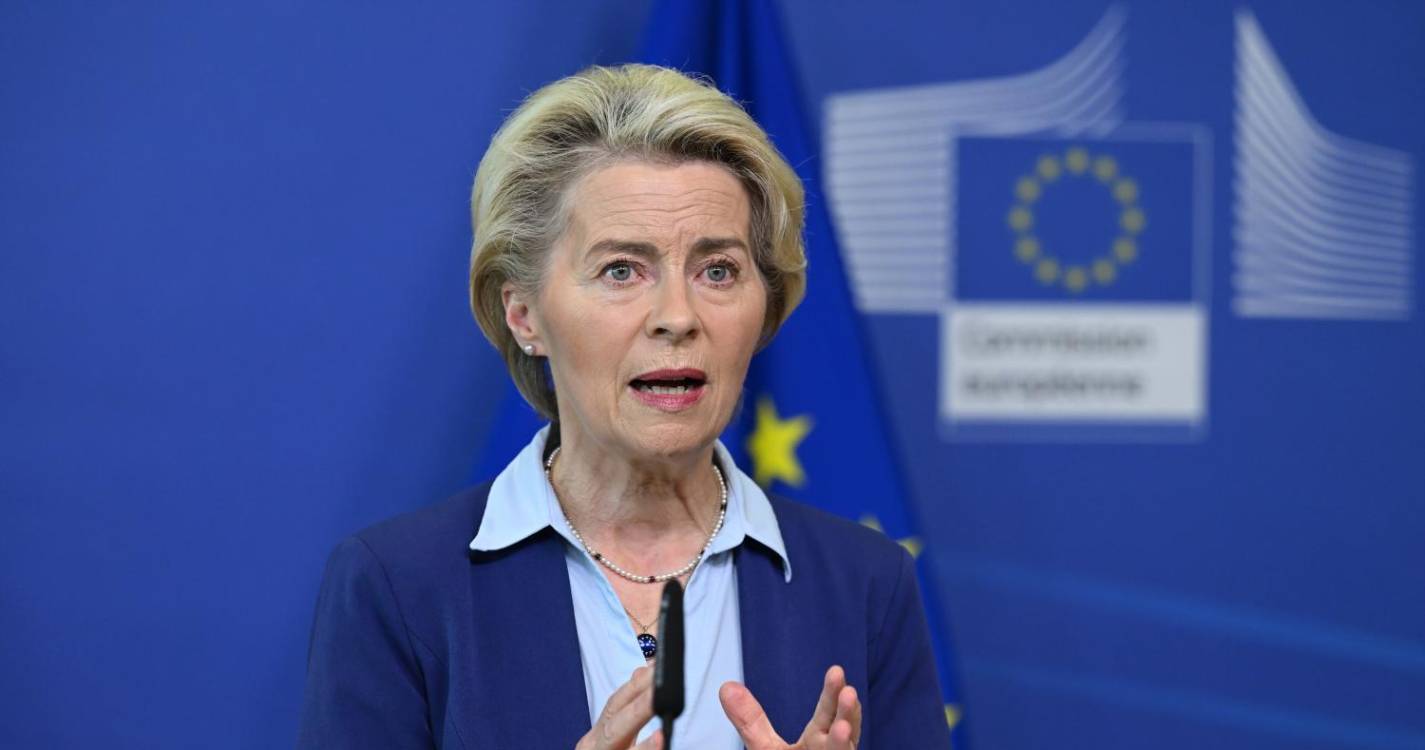 Von der Leyen cancela agenda nas próximas duas semanas por motivos de saúde