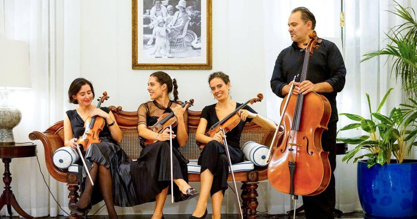 Quarteto de Cordas Atlântico em concerto esta quarta-feira no Royal Savoy