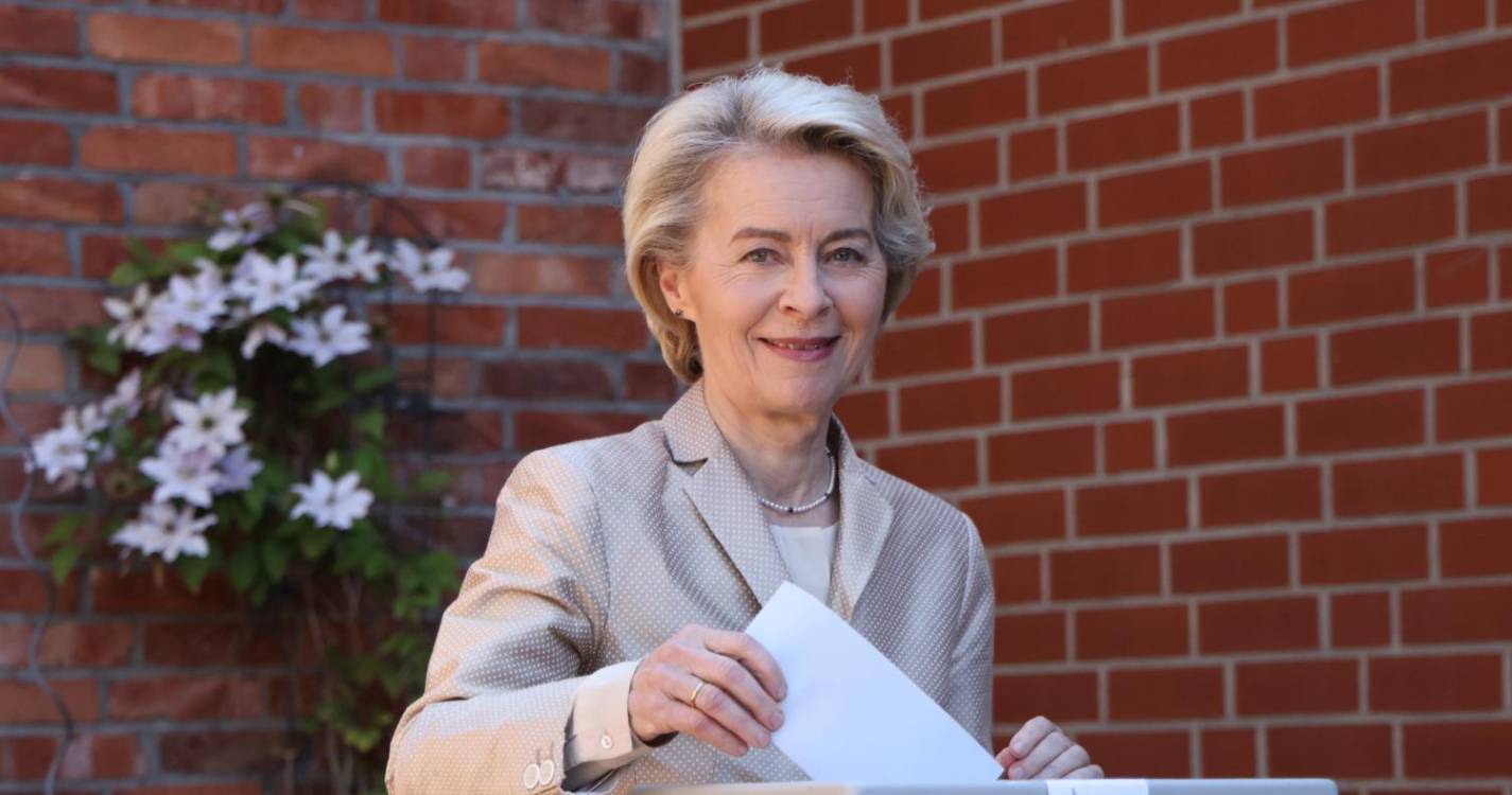 Europeias: Von der Leyen celebra vitória do PPE e promete “escudo contra os extremos”