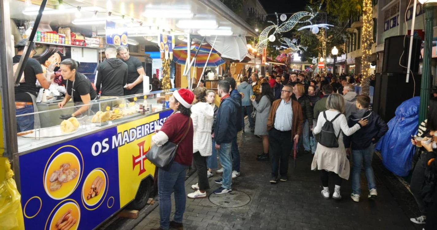 Madeira Despique anima quem entra no Mercado (com vídeo)