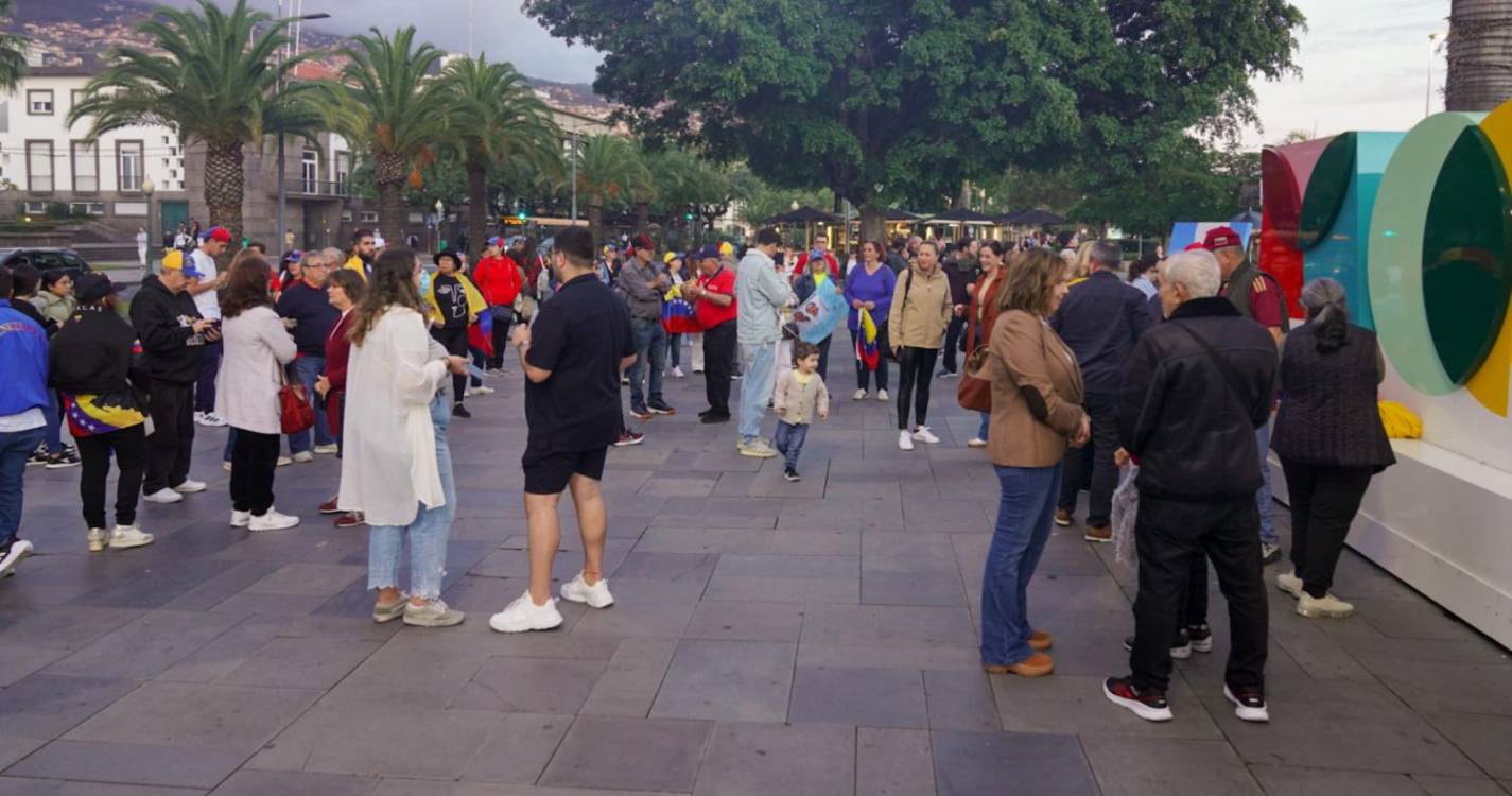 Funchal com as cores da Venezuela numa luta pela liberdade e democracia (com fotos)