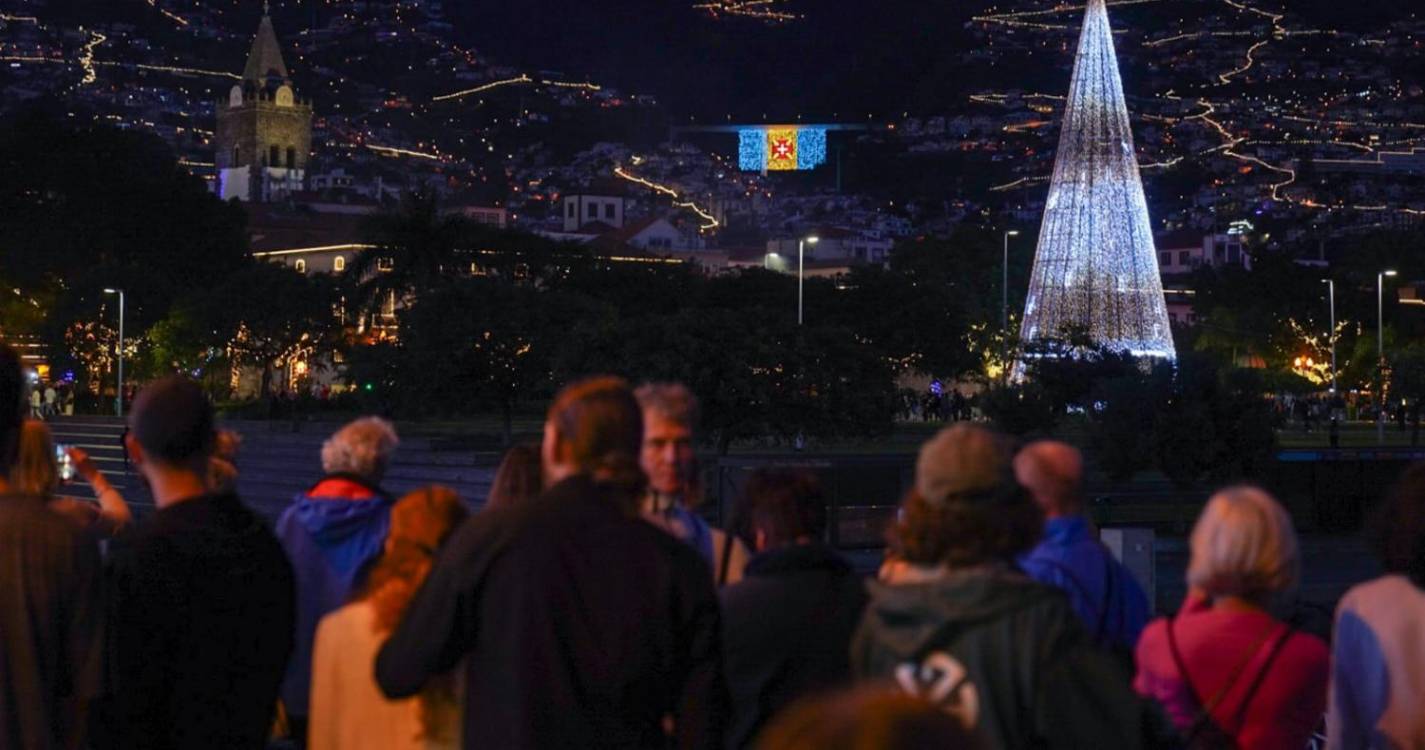 Veja a animação de Natal que enche o Funchal em 40 imagens