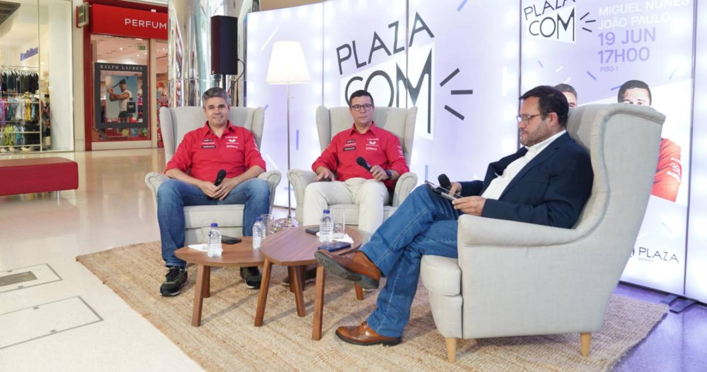 Acompanhe a conversa com Miguel Nunes e João Paulo no ‘Plaza Com’