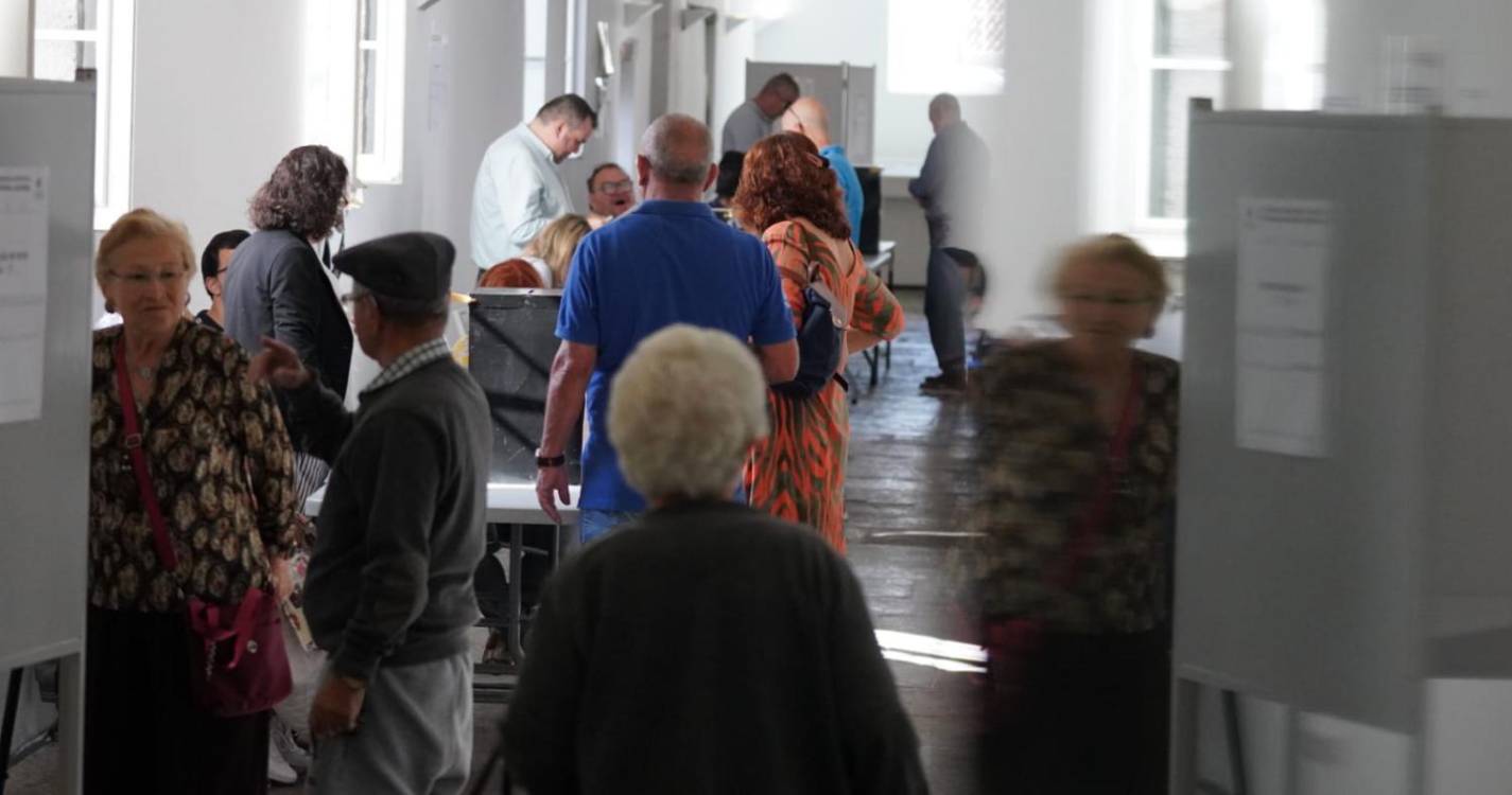 20,22% dos eleitores votaram na Madeira até às 12h00