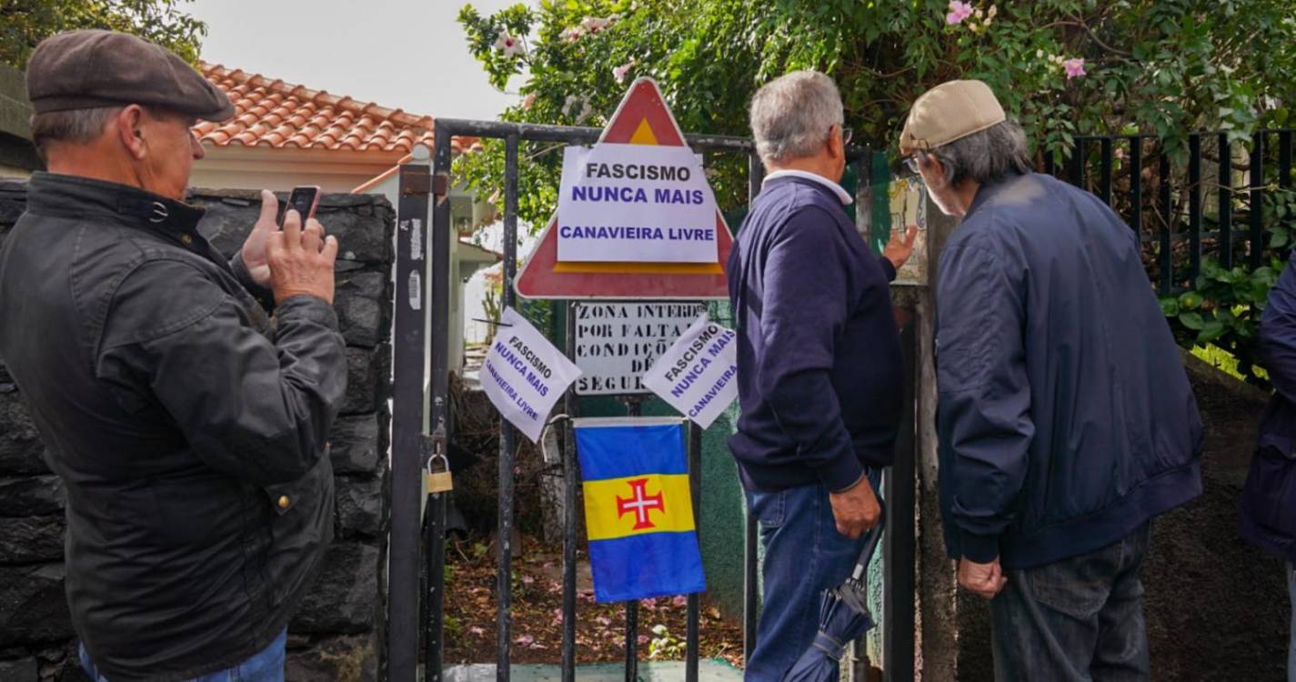 ‘Fascismo Nunca Mais, Canavieira Livre’ junta à volta de 80 pessoas (com fotos e vídeo)