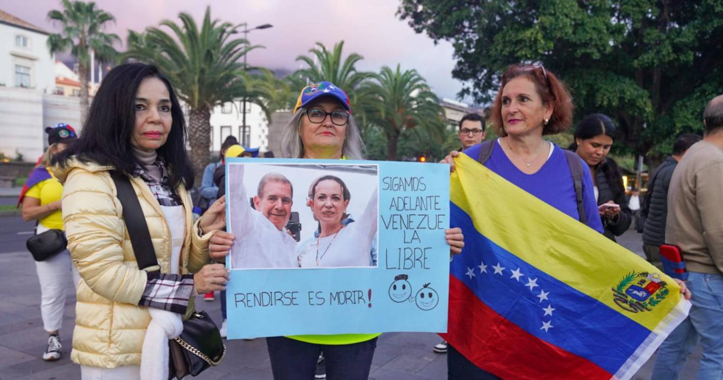 Funchal com as cores da Venezuela numa luta pela liberdade e democracia (com fotos)