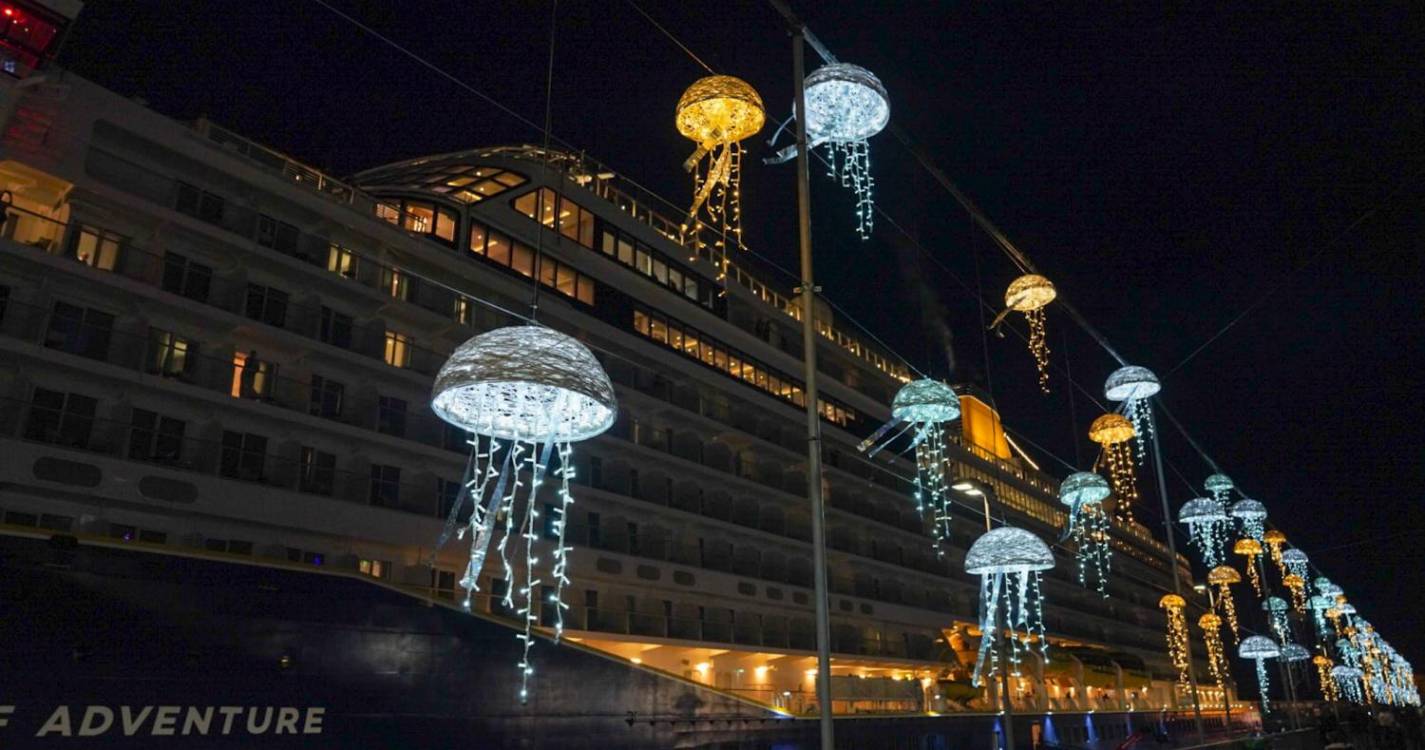 Veja as imagens do Funchal iluminado