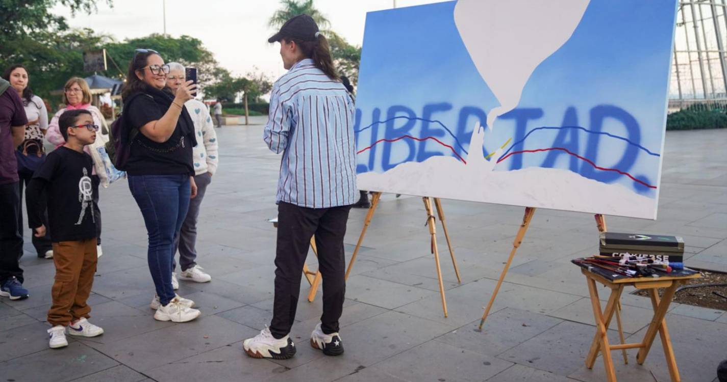 Funchal com as cores da Venezuela numa luta pela liberdade e democracia (com fotos)