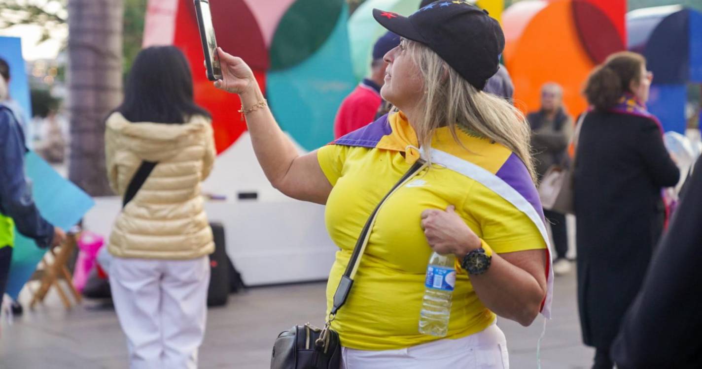 Funchal com as cores da Venezuela numa luta pela liberdade e democracia (com fotos)