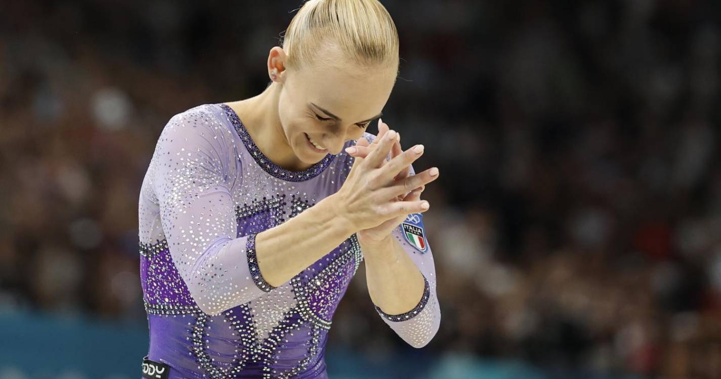 Paris2024: Ouro para Alice D’Amato na trave. Simone Biles e Rebeca Andrade fora do pódio